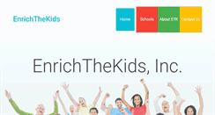 Desktop Screenshot of enrichthekids.org